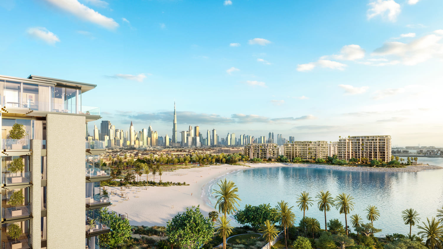 Architektur-Rendering des Solaya-Projekts von Meraas in Jumeirah